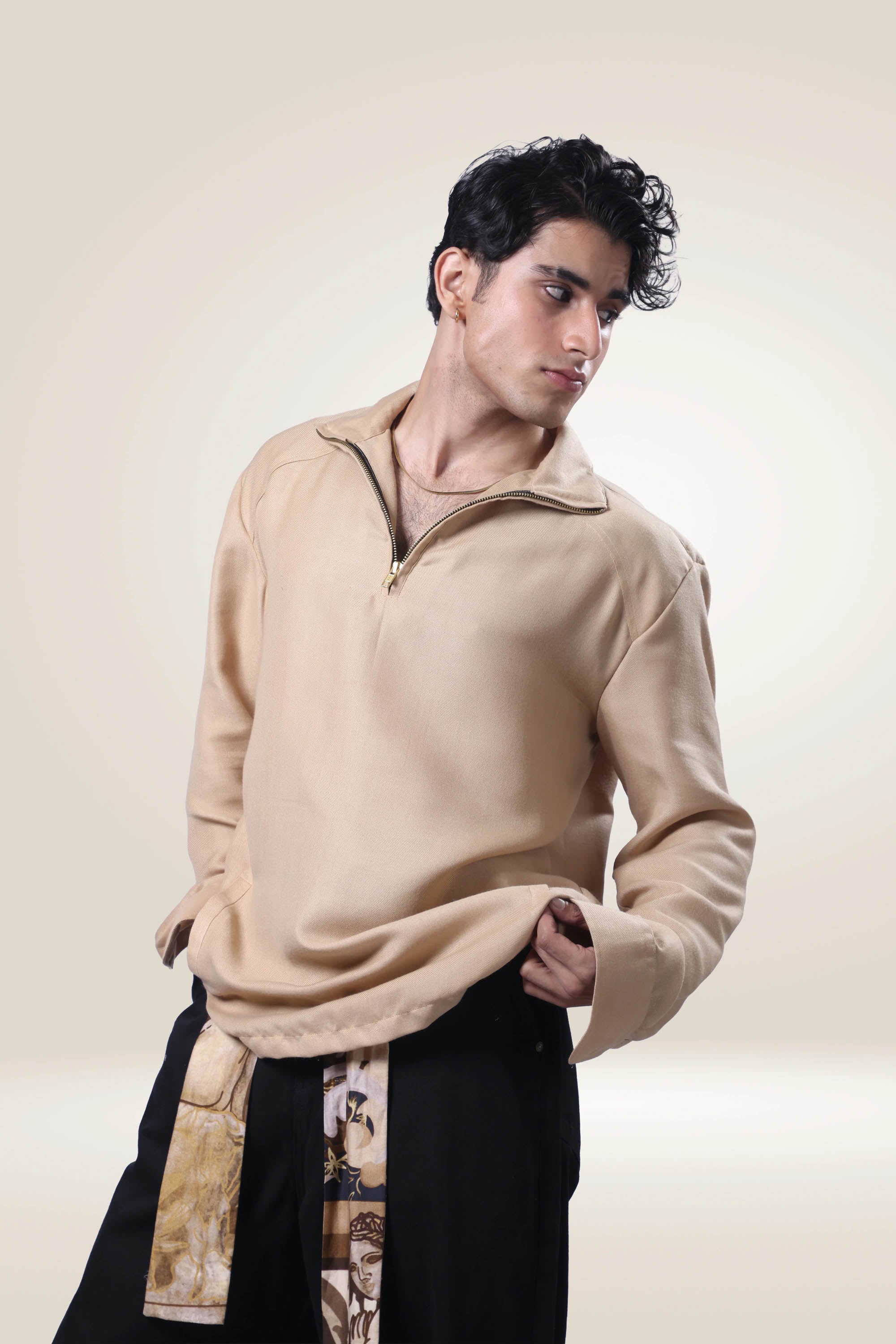 SOL / SUMMER QUARTER-ZIP SHIRT